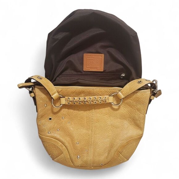 Coach Y2K Vintage Soho Thick Leather Hobo Buckle Handbag F10931 Country Ranch - Picture 2 of 10